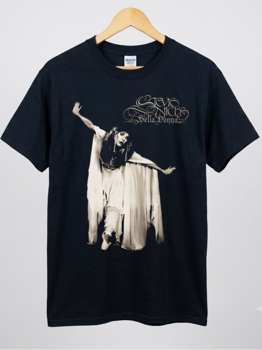 Stevie Nicks  Black Graphic Band Tee